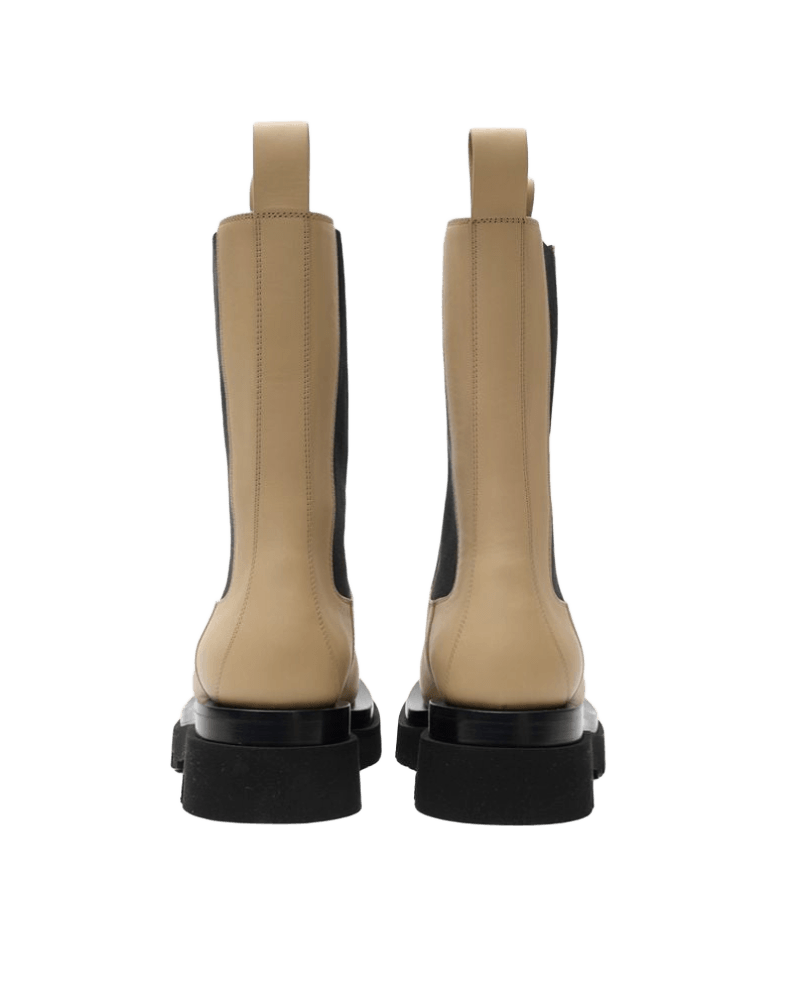 Bottega Veneta Beige Leather Boot Glam Steals