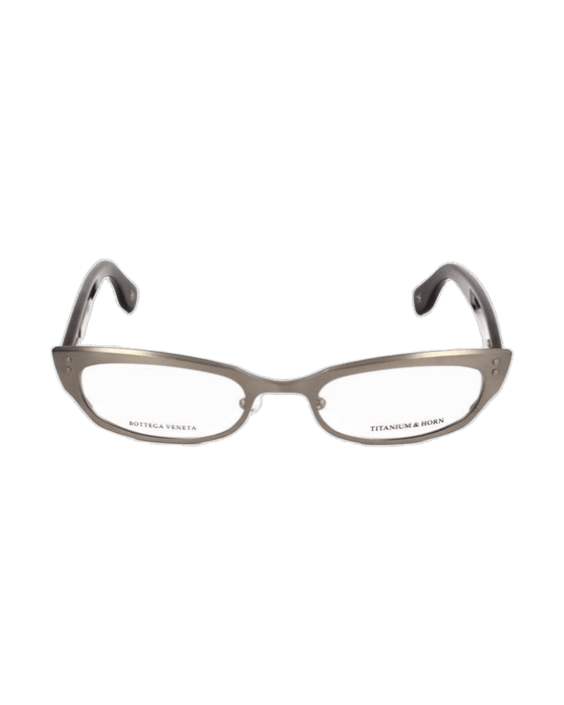 Bottega Veneta Bicolor Titanium Frame Glam Steals