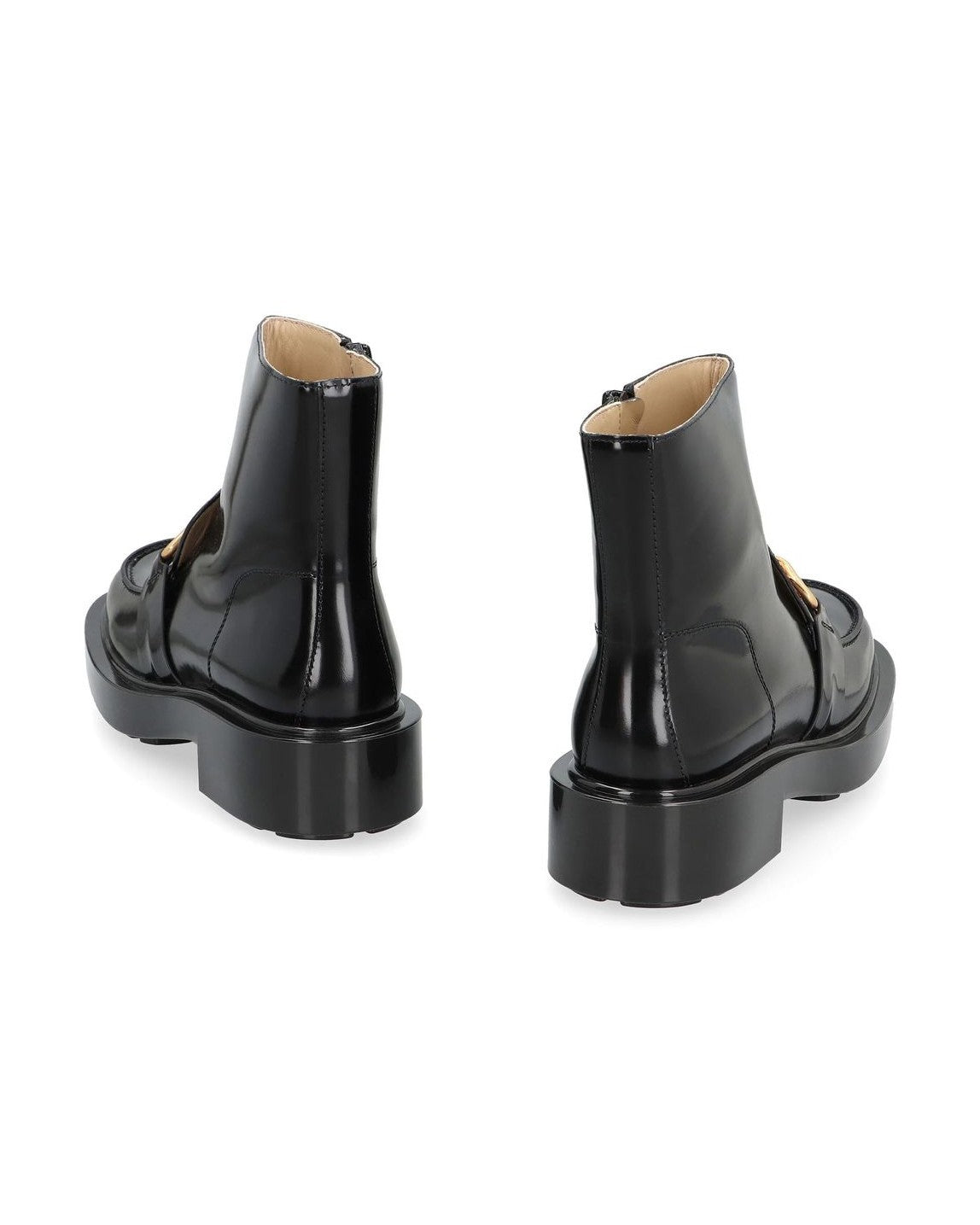 Bottega Veneta Black Calfskin Ankle Boots Glam Steals