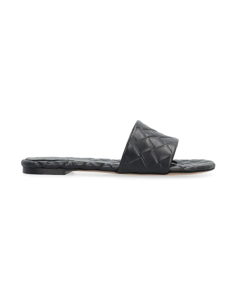 Bottega Veneta Black Leather Lamb Mules Glam Steals