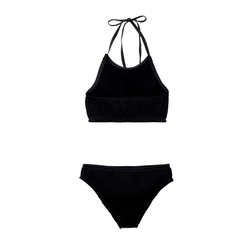 Bottega Veneta Black Polyamide Bikini Glam Steals