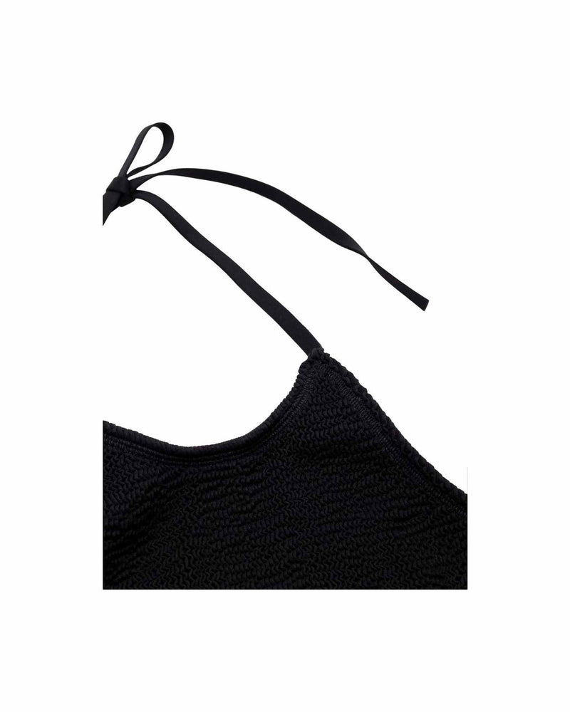 Bottega Veneta Black Polyamide Bikini Glam Steals