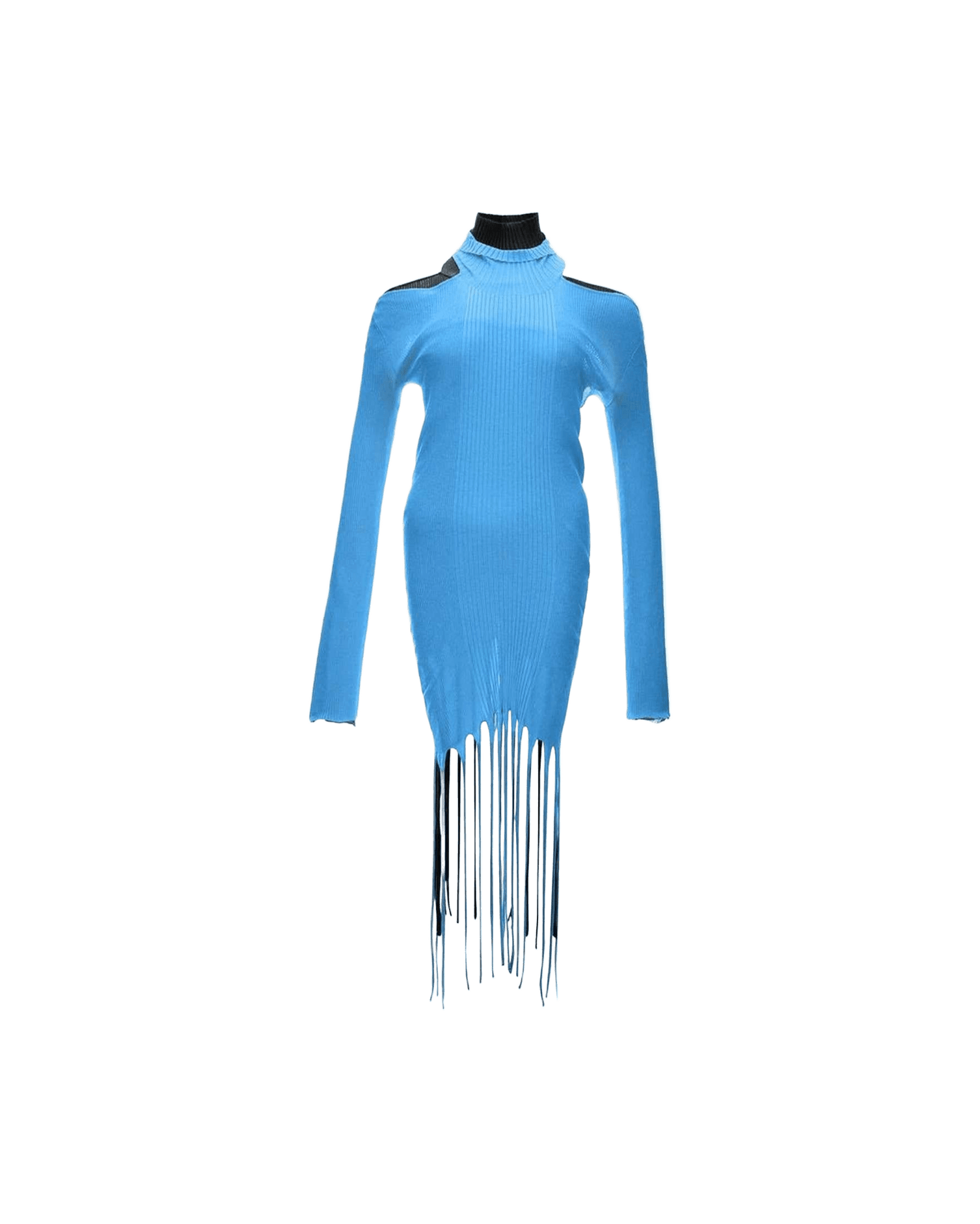 Bottega Veneta Blue Cotton Long Glam Steals