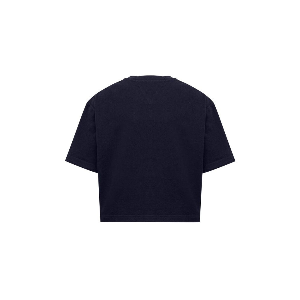 Bottega Veneta Blue Cotton T-Shirt Glam Steals