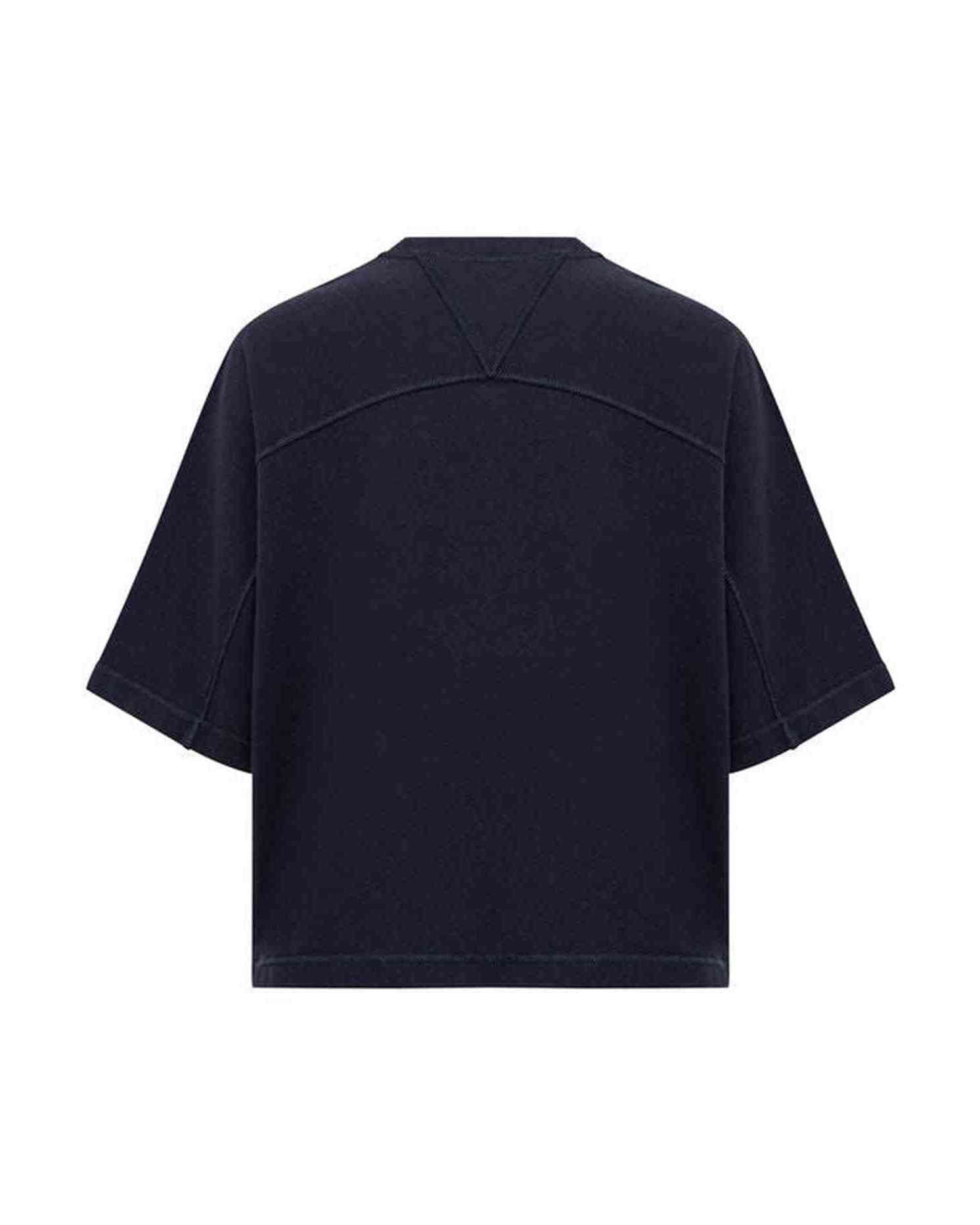 Bottega Veneta Blue Cotton T-Shirt Glam Steals