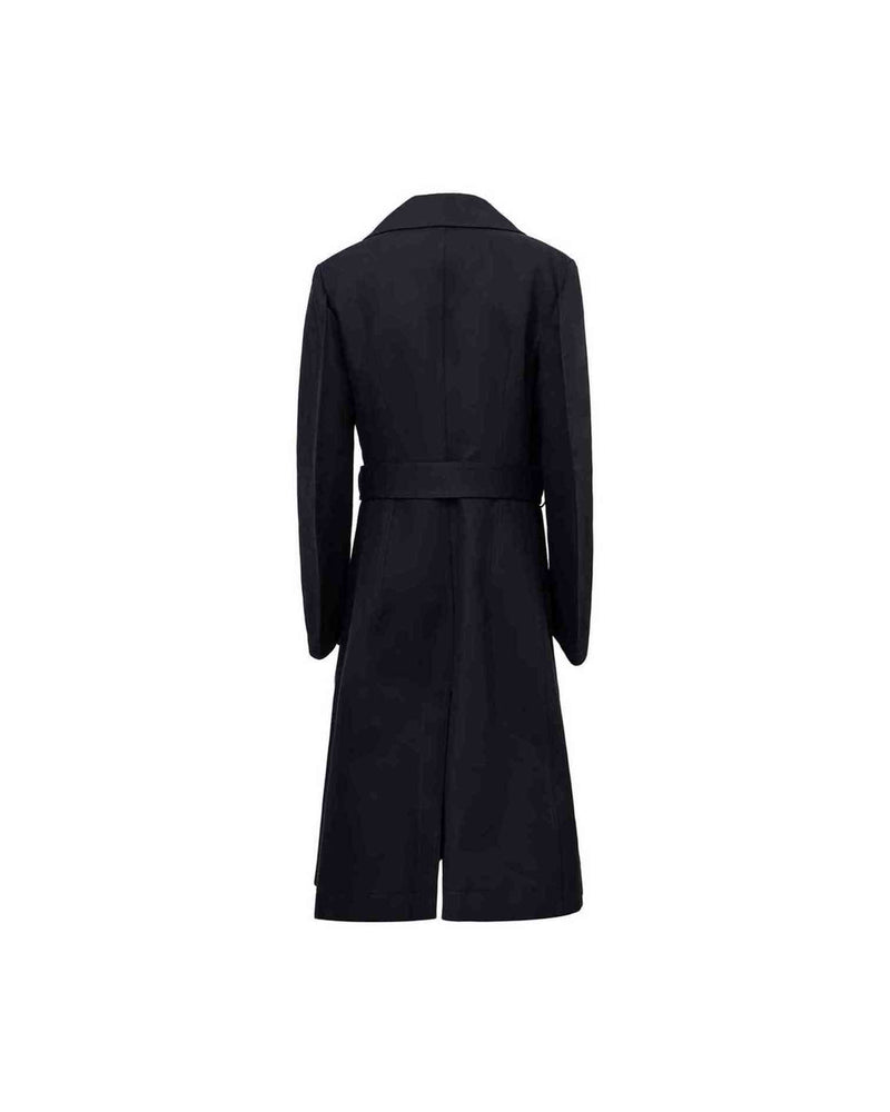 Bottega Veneta Blue Cotton Trench Coat Glam Steals