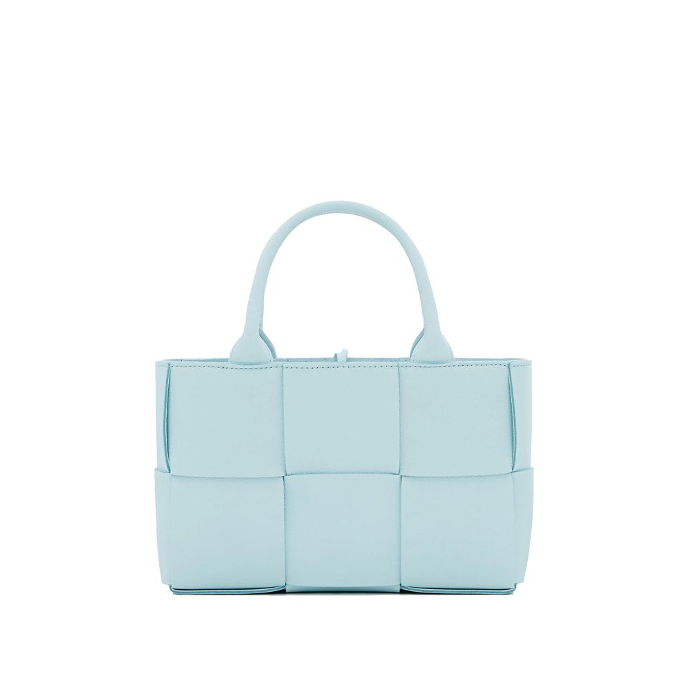 Bottega Veneta Blue Leather Lamb Tote Bag Glam Steals