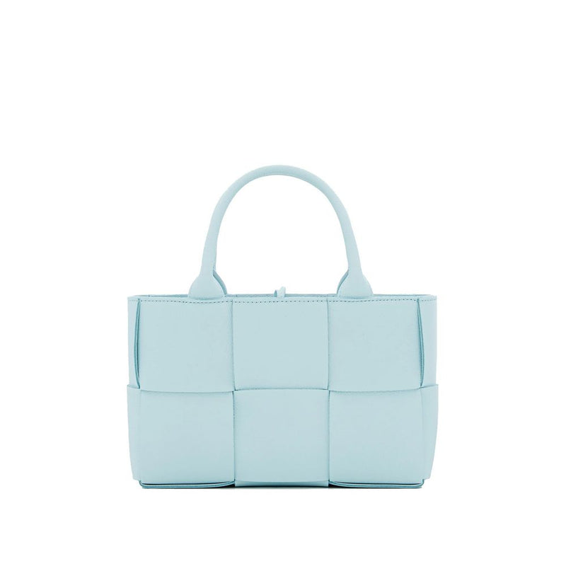 Bottega Veneta Blue Leather Lamb Tote Bag Glam Steals