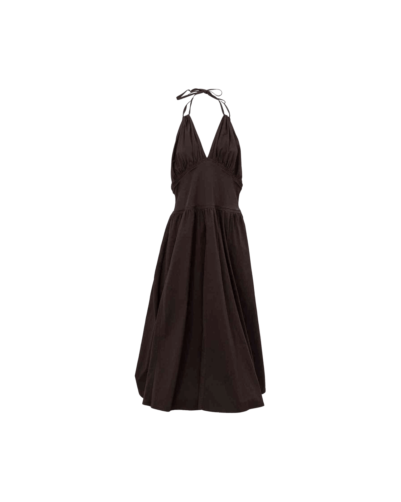 Bottega Veneta Brown Cotton Long Glam Steals