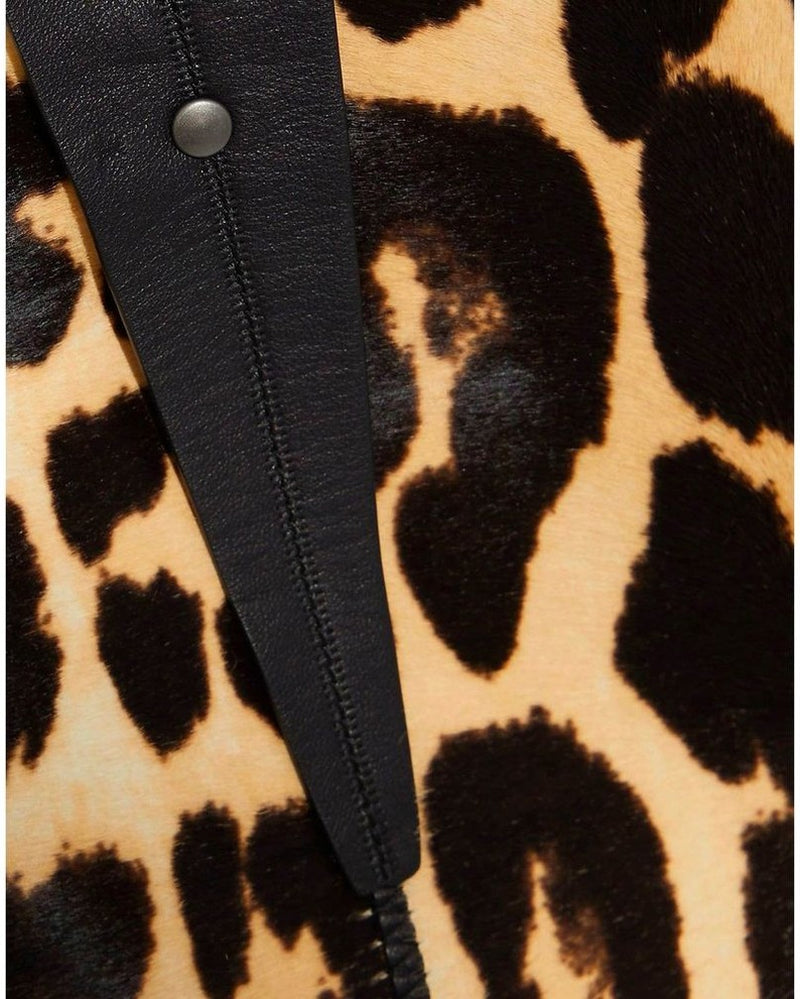 Bottega Veneta Brown Leather Midi Skirt Glam Steals