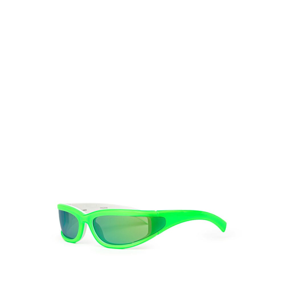 Bottega Veneta Green Acetate Sunglass Glam Steals
