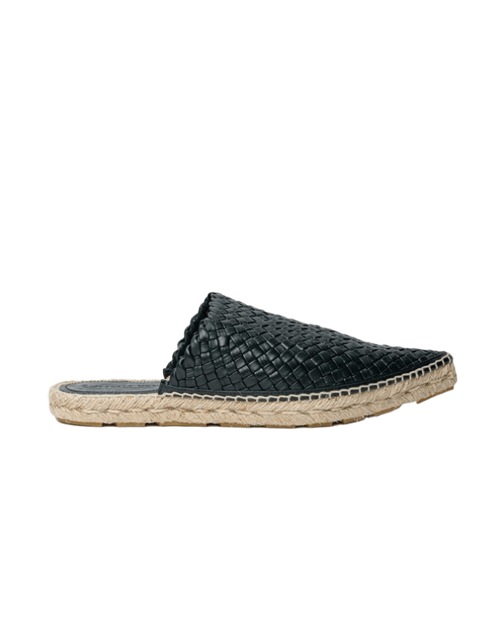 Bottega Veneta Green Leather Espadrille Glam Steals