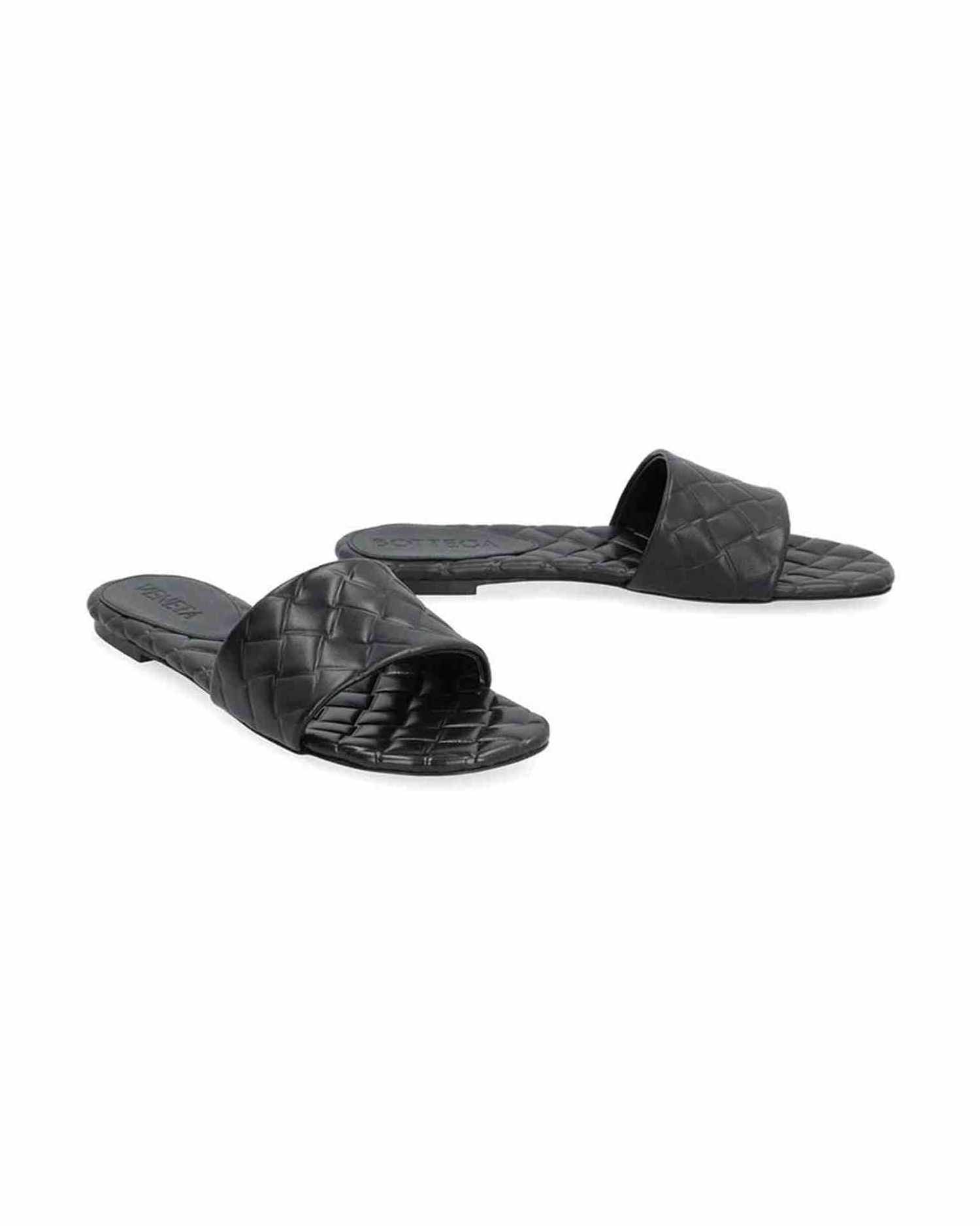 Bottega Veneta Leather Amy Mules Glam Steals