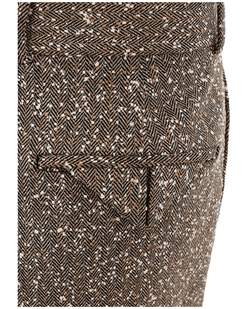 Bottega Veneta Multicolor Viscose Pant for Elegant Evenings Glam Steals