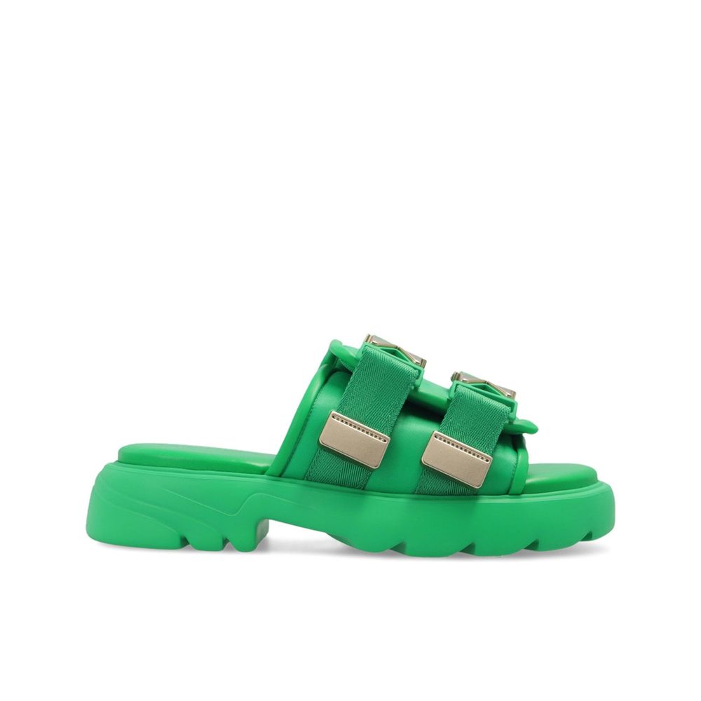 Bottega Veneta Nylon Slides