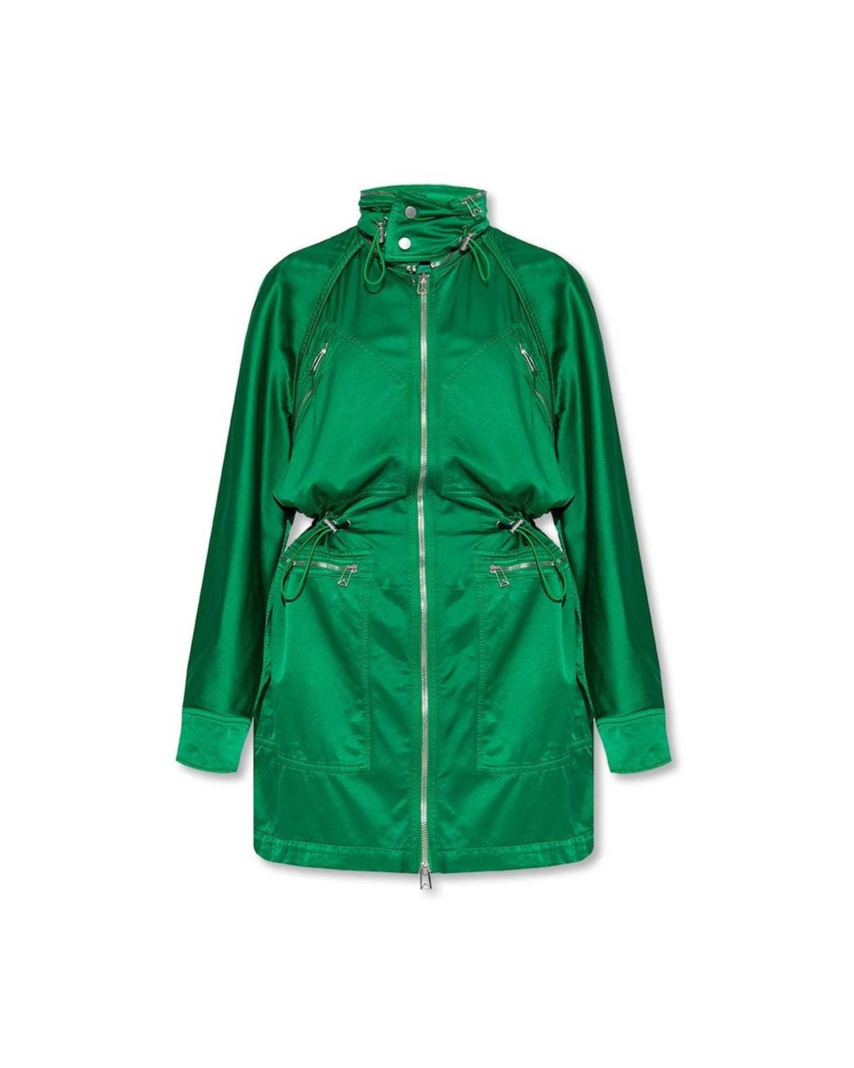 Bottega Veneta Satin Parka Glam Steals