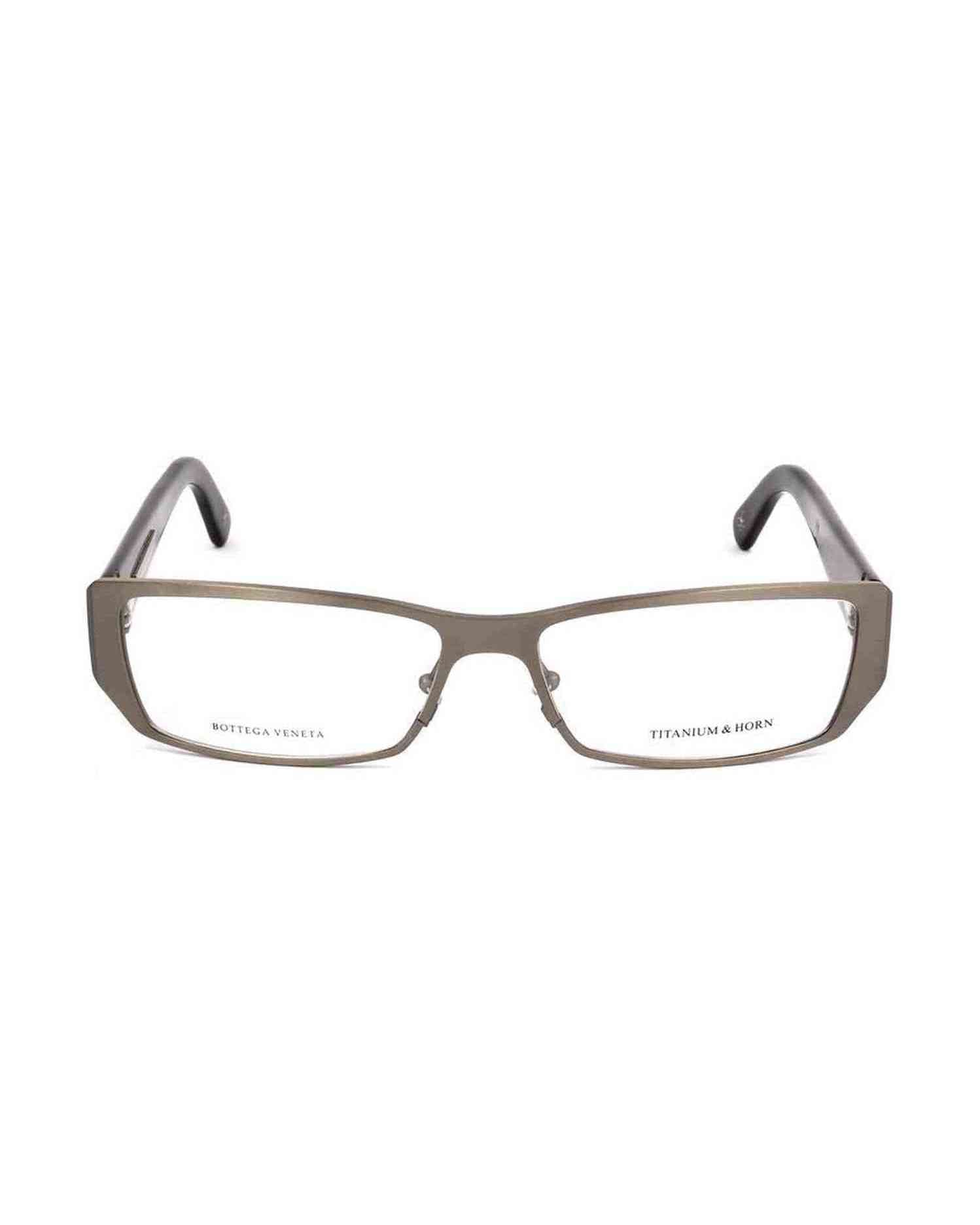 Bottega Veneta Titanium Silver Frame Glam Steals