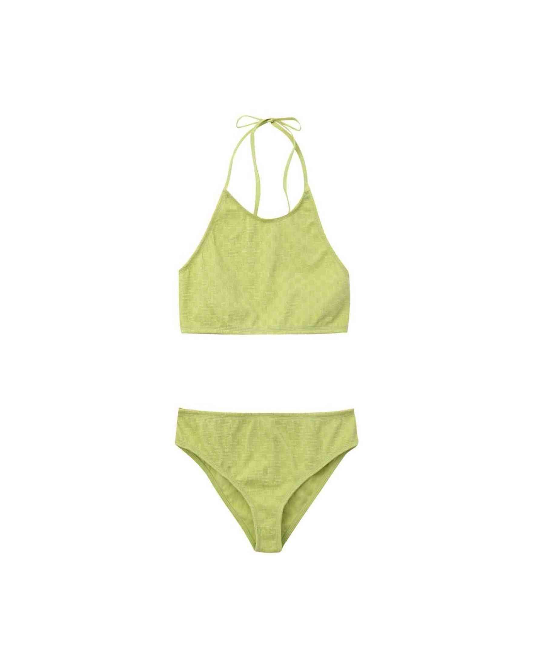 Bottega Veneta Yellow Polyamide Bikini Glam Steals