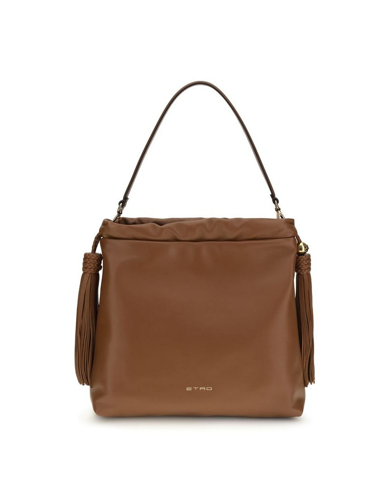 Brown Lamb Ovis Aries Aries Shoulder Bag