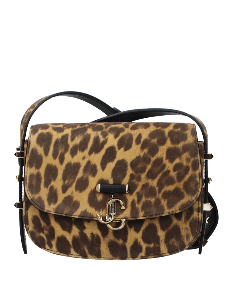 Jimmy Choo Brown Leather Crossbody Bag Glam Steals