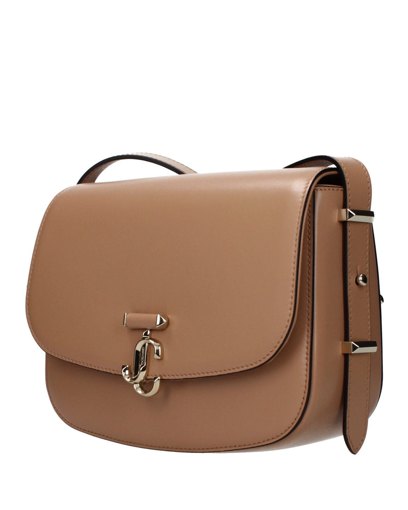 Jimmy Choo Brown Leather Crossbody Bag Glam Steals