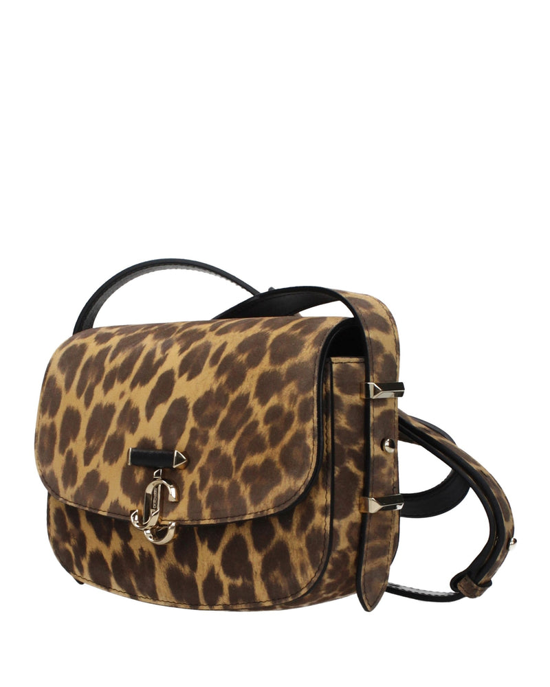 Jimmy Choo Brown Leather Crossbody Bag Glam Steals
