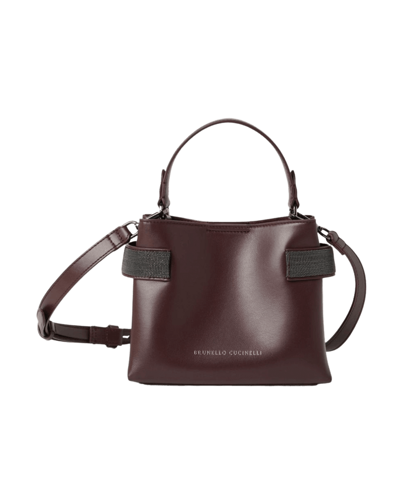 Brunello Cucinelli Bag Bordeaux Glam Steals