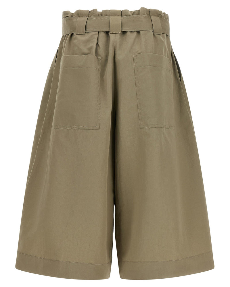 Brunello Cucinelli Bag Waist Bermuda Shorts Glam Steals