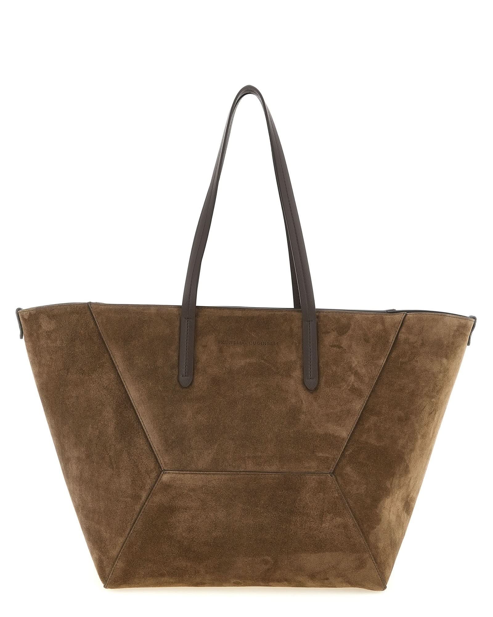 Brunello Cucinelli Bc Duo Maxi Shoulder Bag Glam Steals