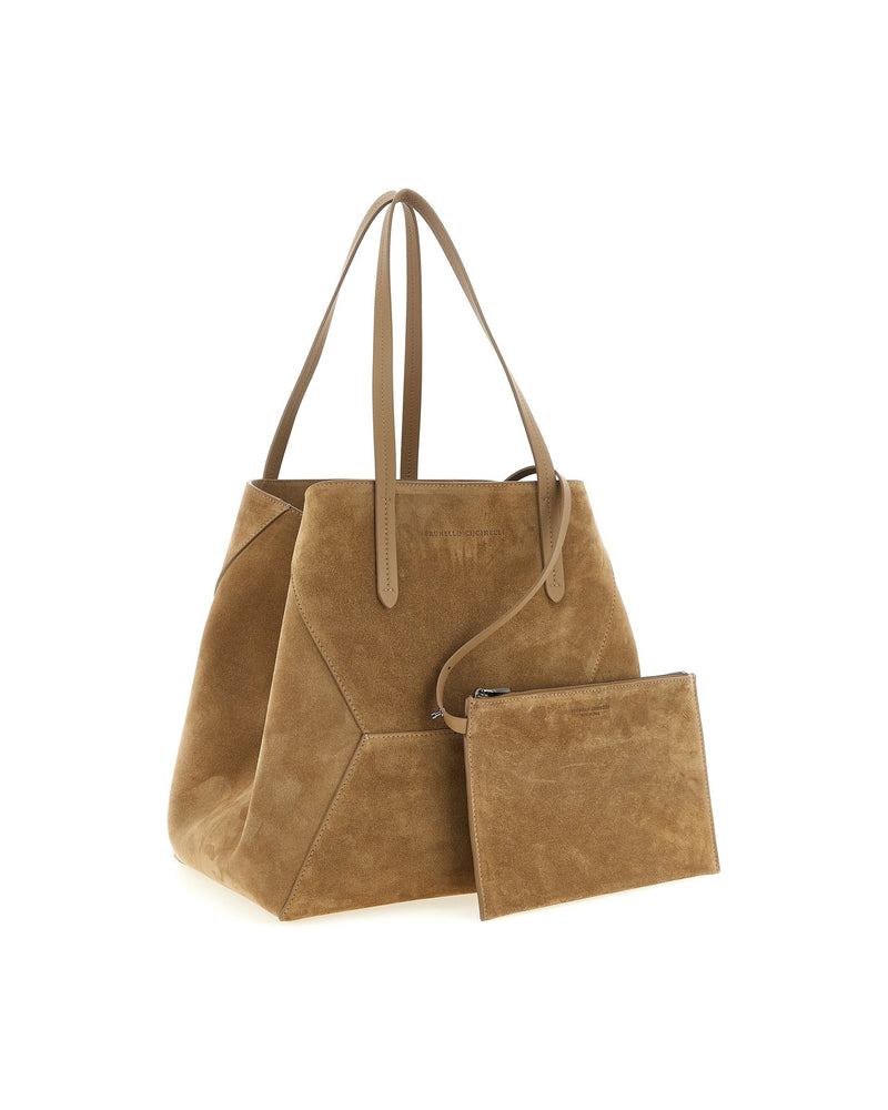 Brunello Cucinelli Bc Duo Maxi Shoulder Bag Glam Steals