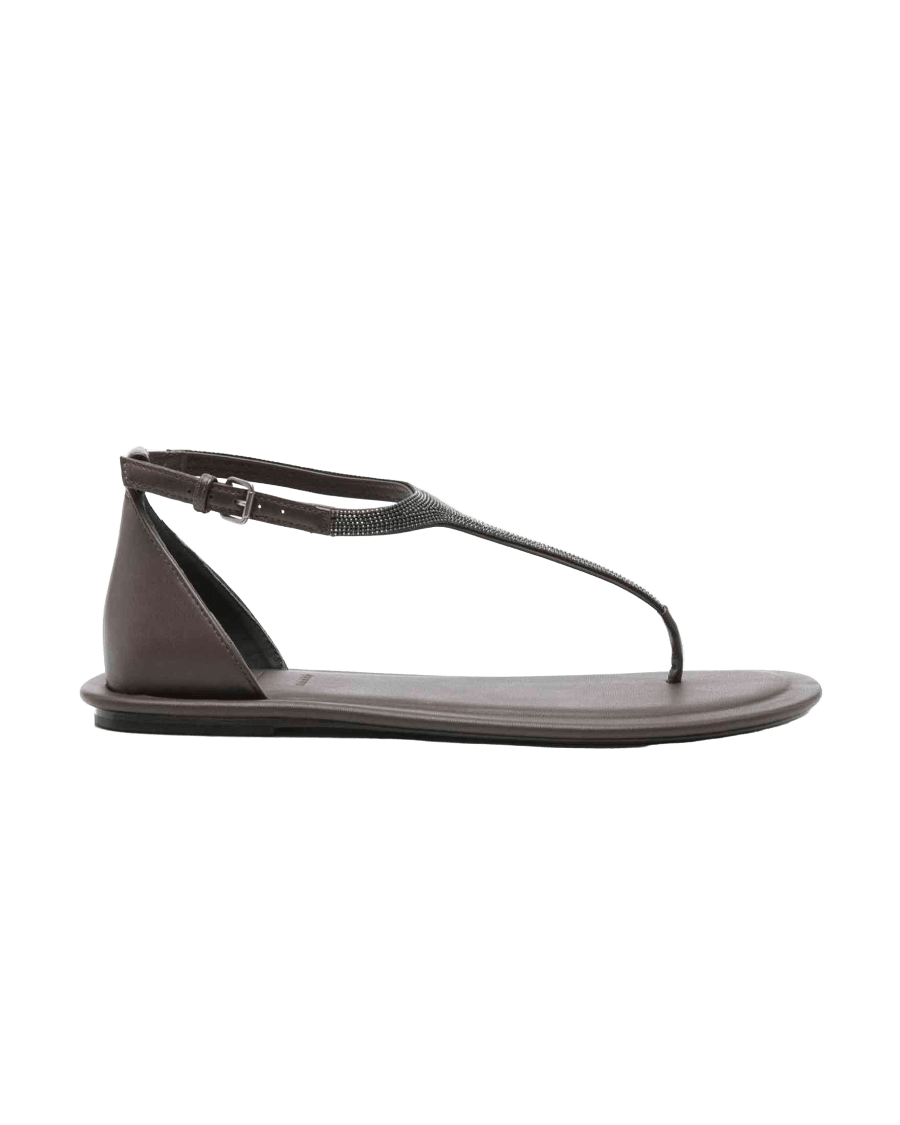 Brunello Cucinelli Bead Detail Sandals Glam Steals