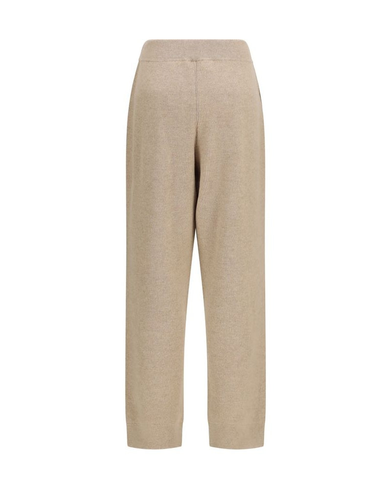 Brunello Cucinelli Beige Cashmere Casual Pant Glam Steals