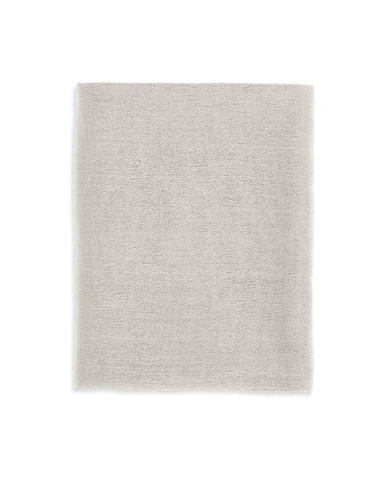 Brunello Cucinelli Beige Cashmere Scarf