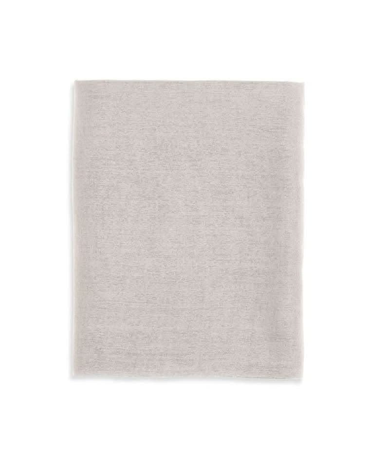 Brunello Cucinelli Beige Cashmere Scarf Scarves & Shawls