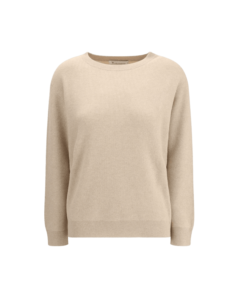 Brunello Cucinelli Beige Cashmere Sweater Glam Steals