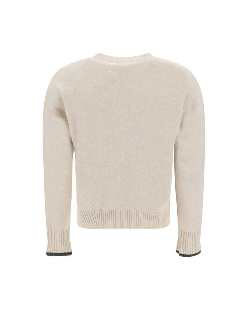Brunello Cucinelli Beige Cashmere Sweater Glam Steals