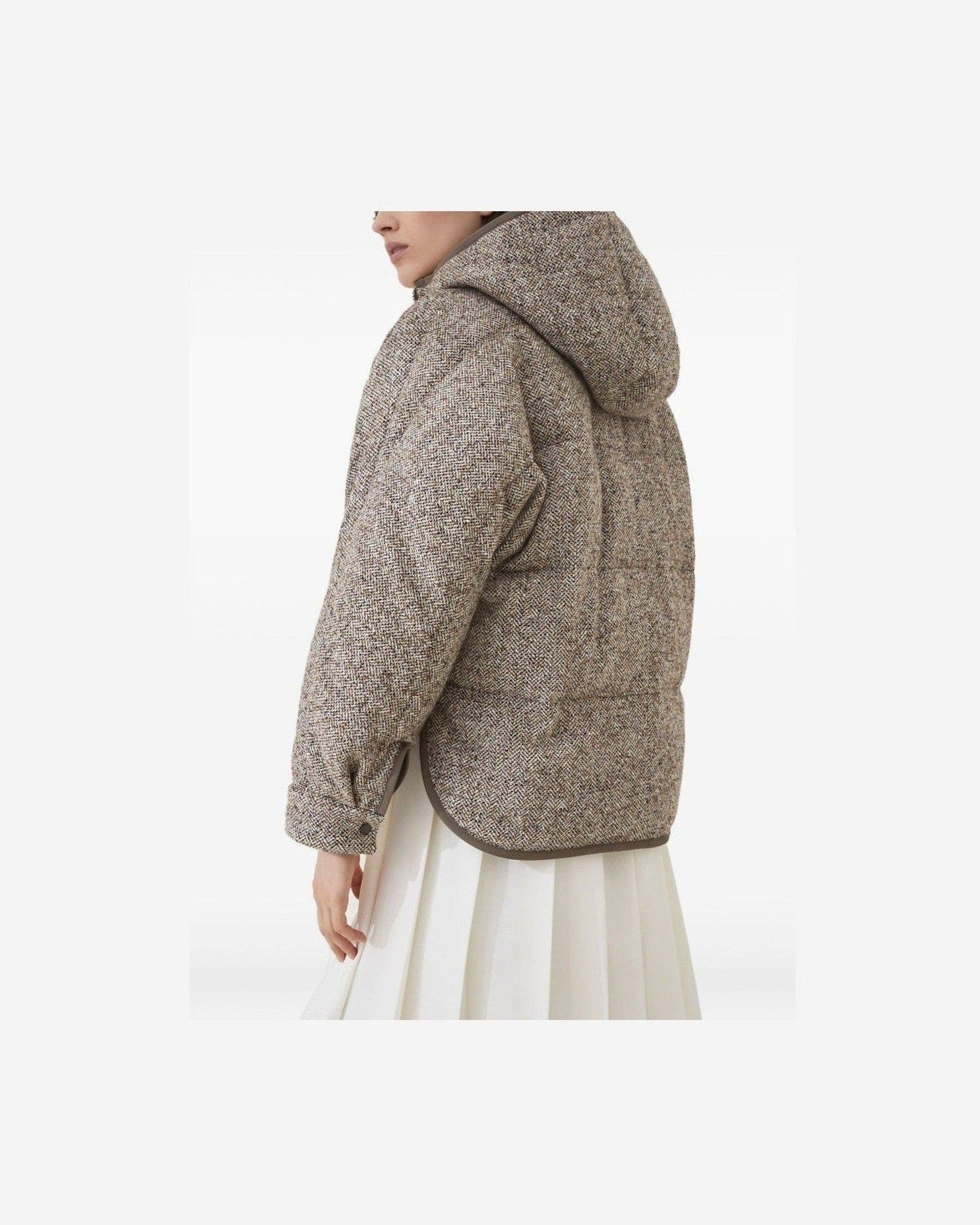 Brunello Cucinelli Beige Coat Glam Steals
