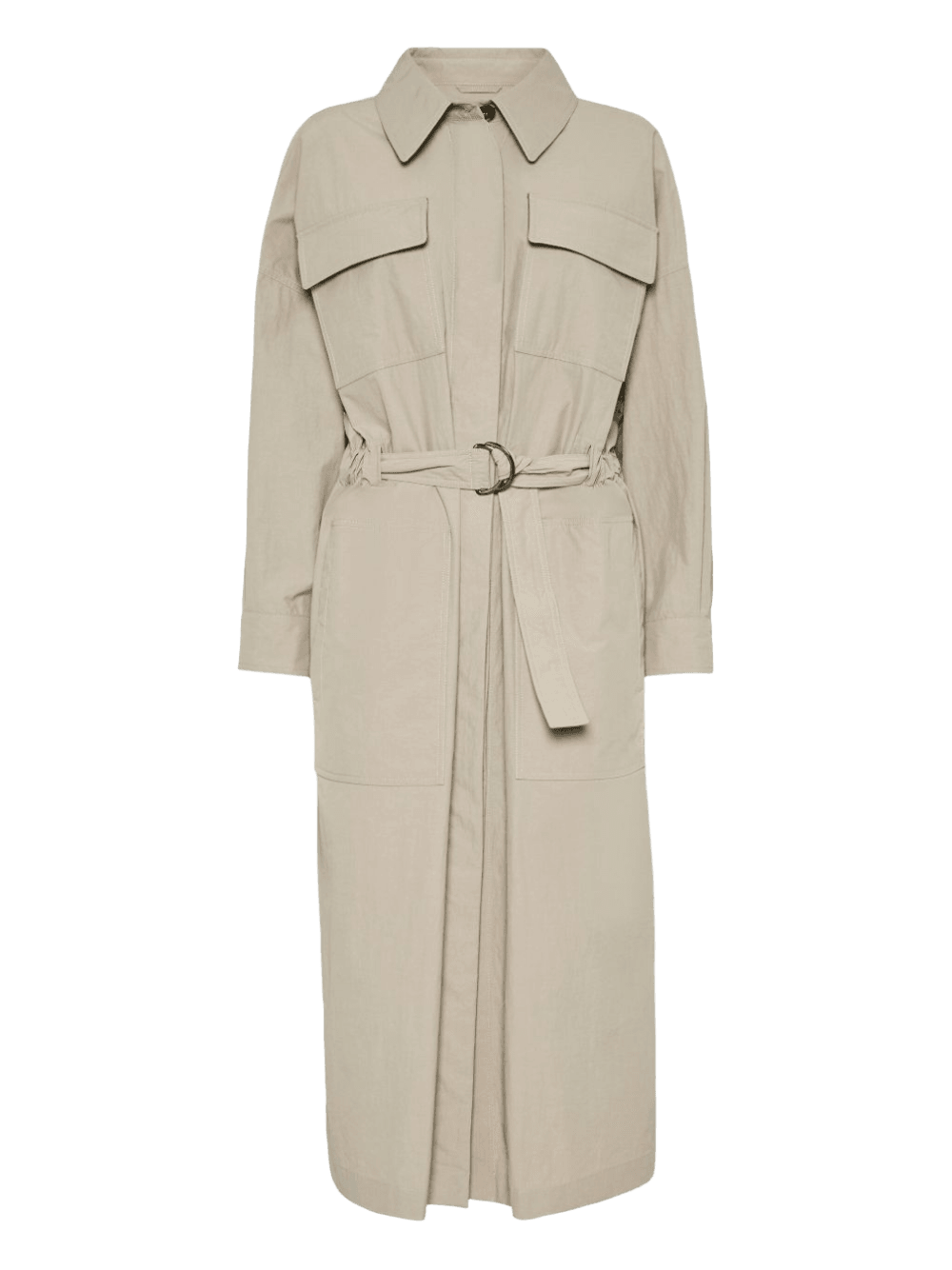 Brunello Cucinelli Beige Coat Glam Steals