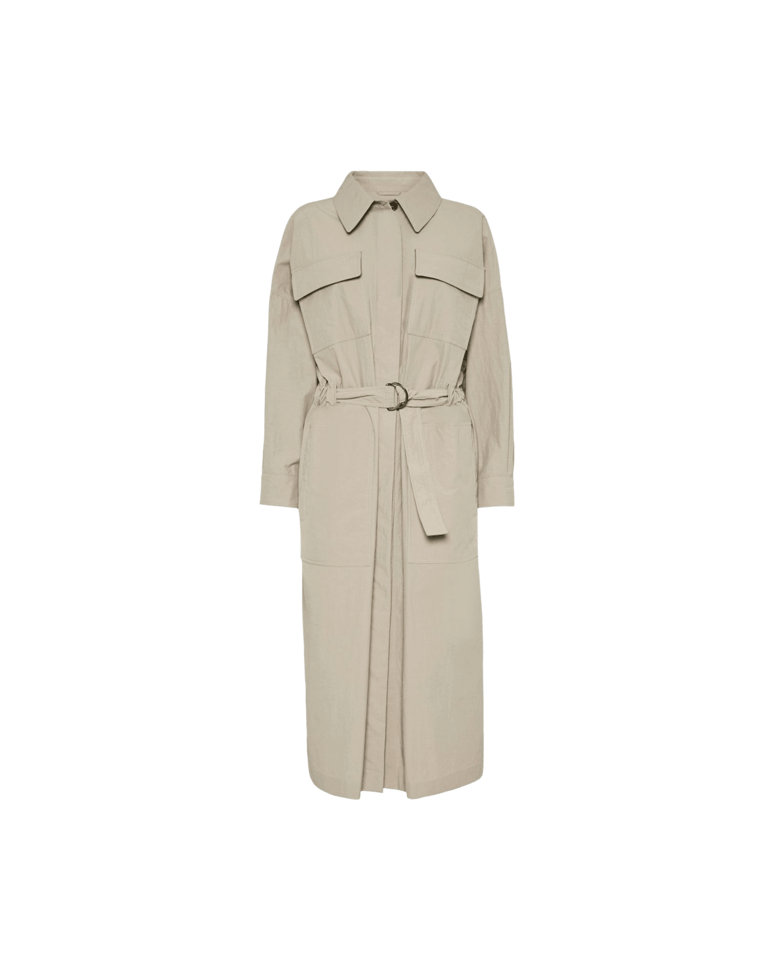 Brunello Cucinelli Beige Coat Glam Steals