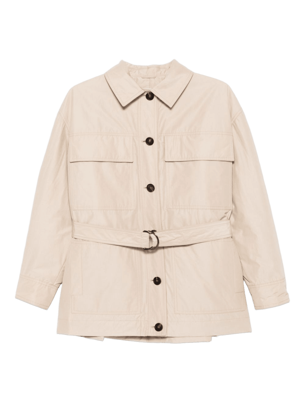 Brunello Cucinelli Beige Coat Glam Steals