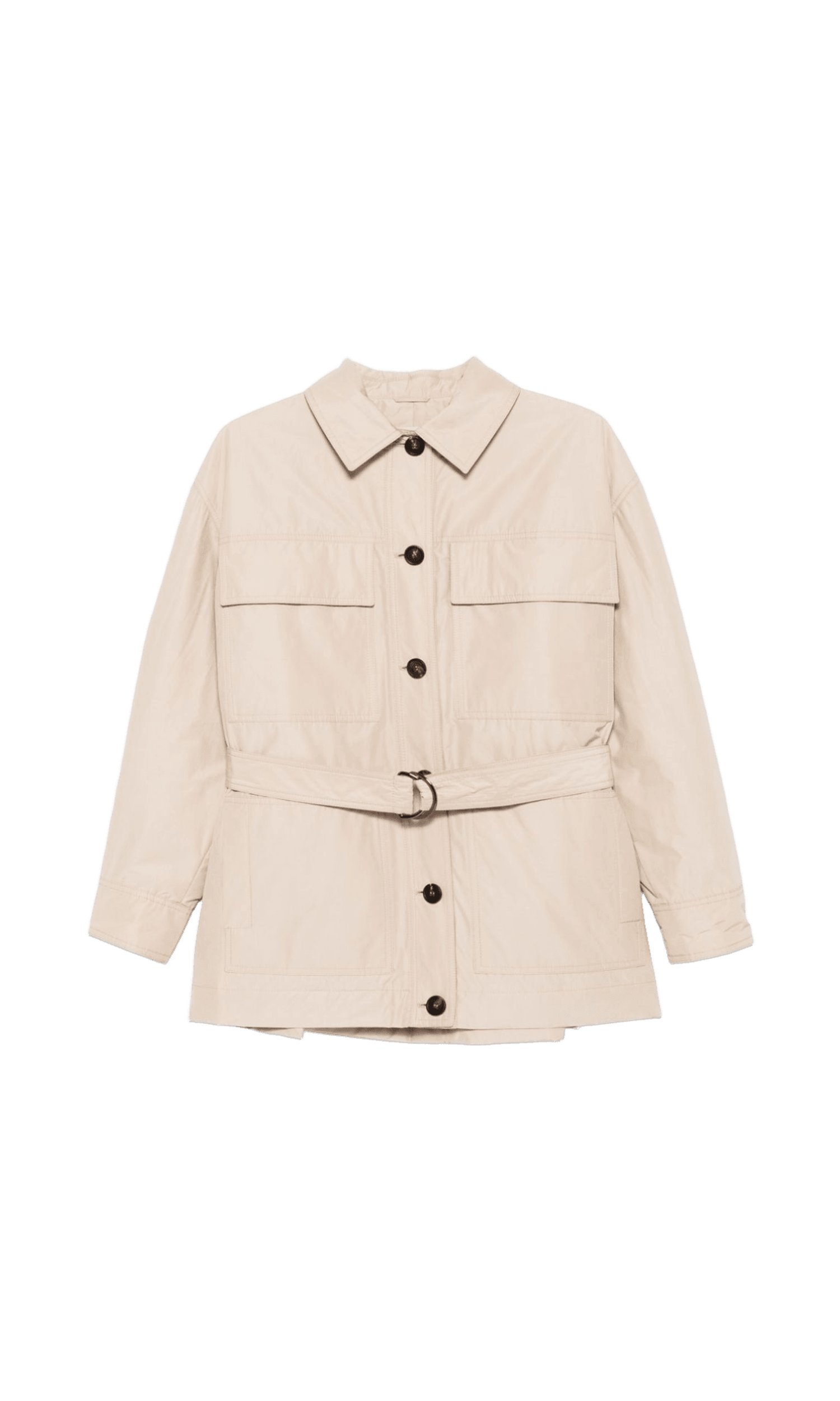 Brunello Cucinelli Beige Coat Glam Steals