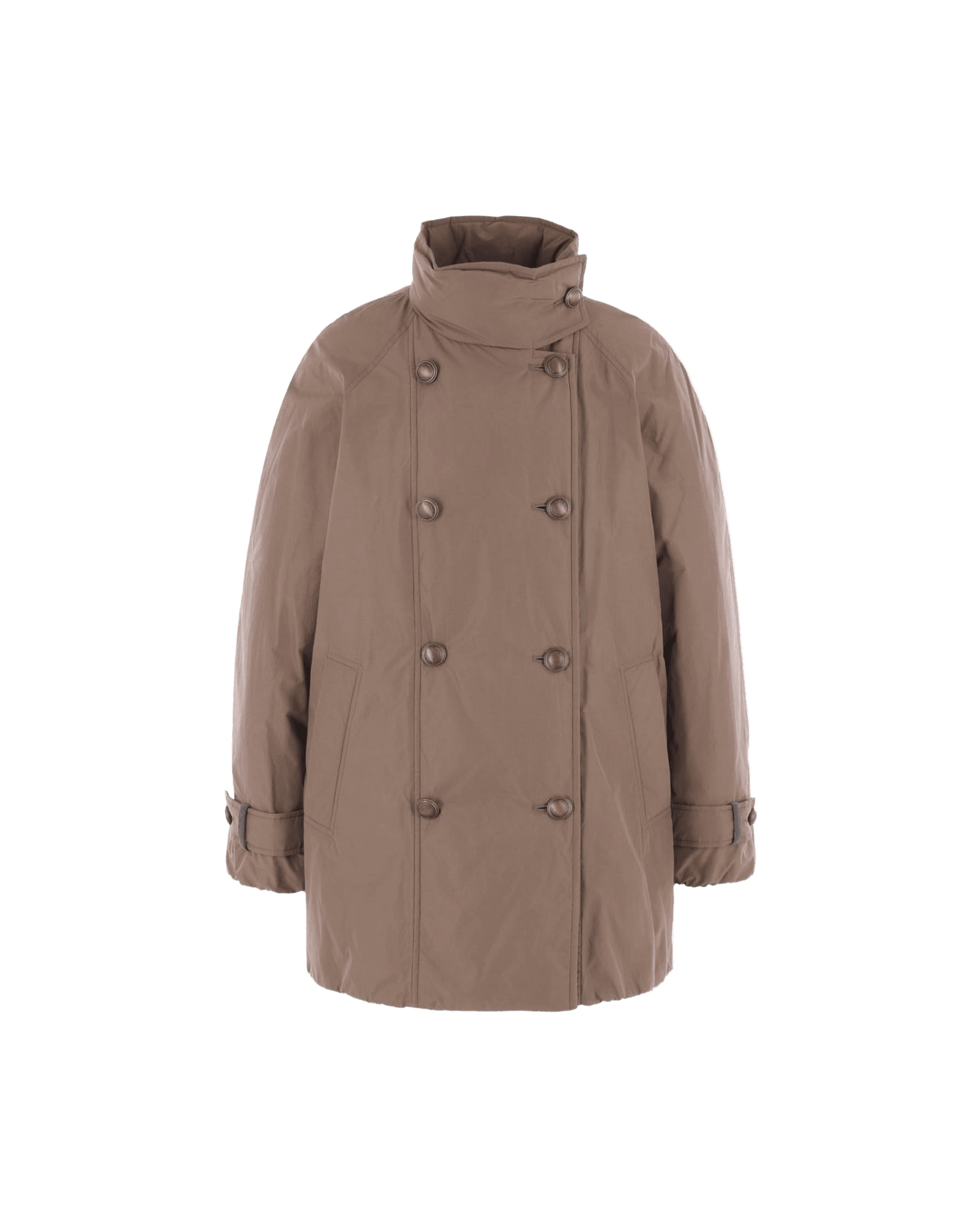 Brunello Cucinelli Beige Coat Glam Steals