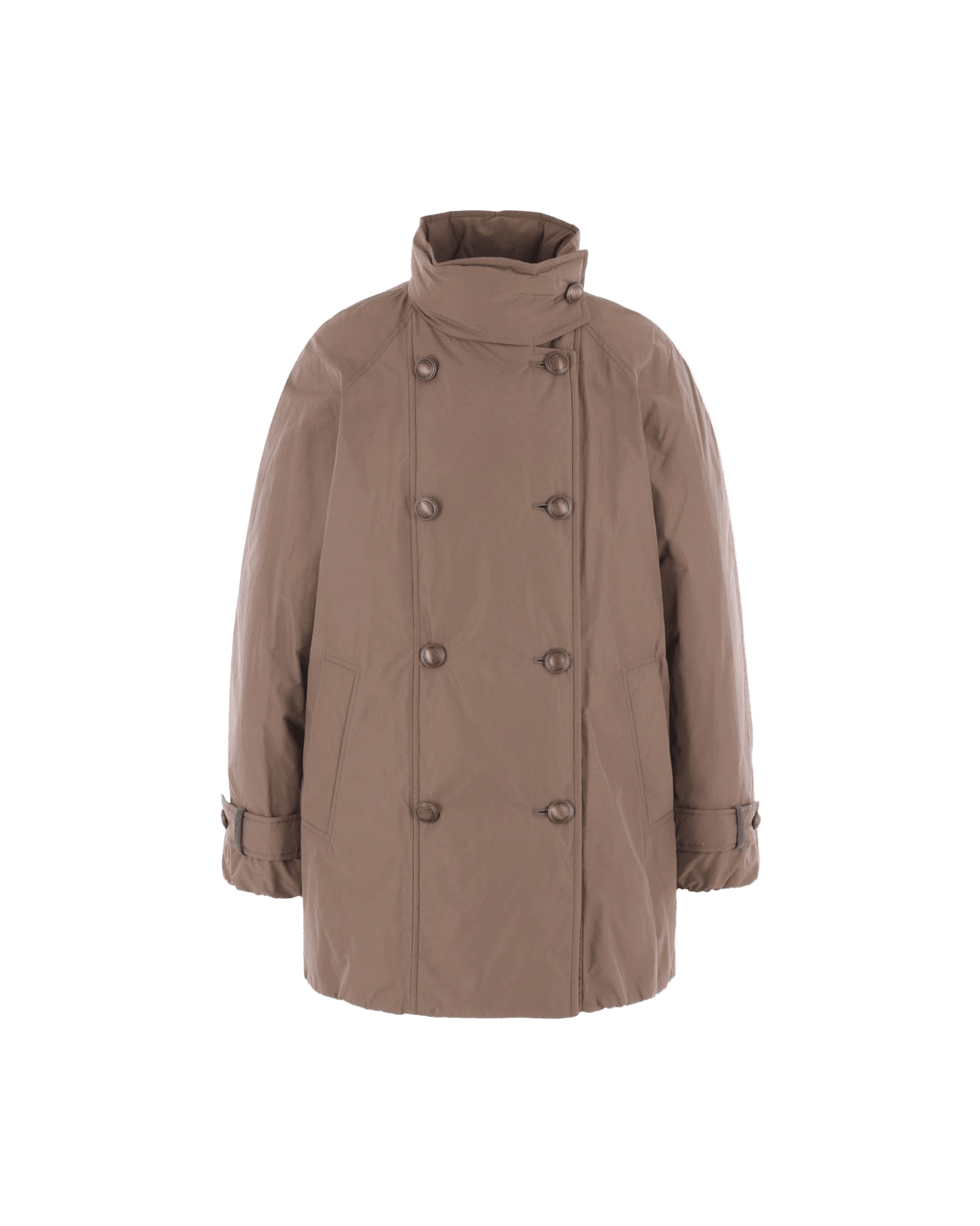 Brunello Cucinelli Beige Coat Glam Steals