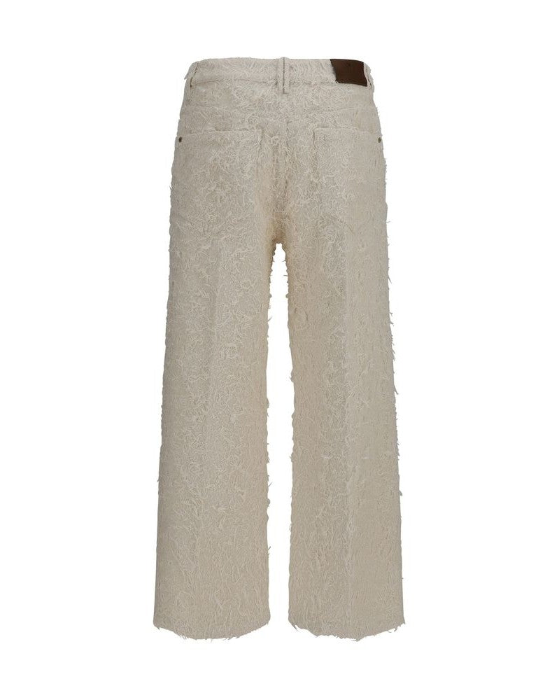 Brunello Cucinelli Beige Cotton Cropped Pant Glam Steals