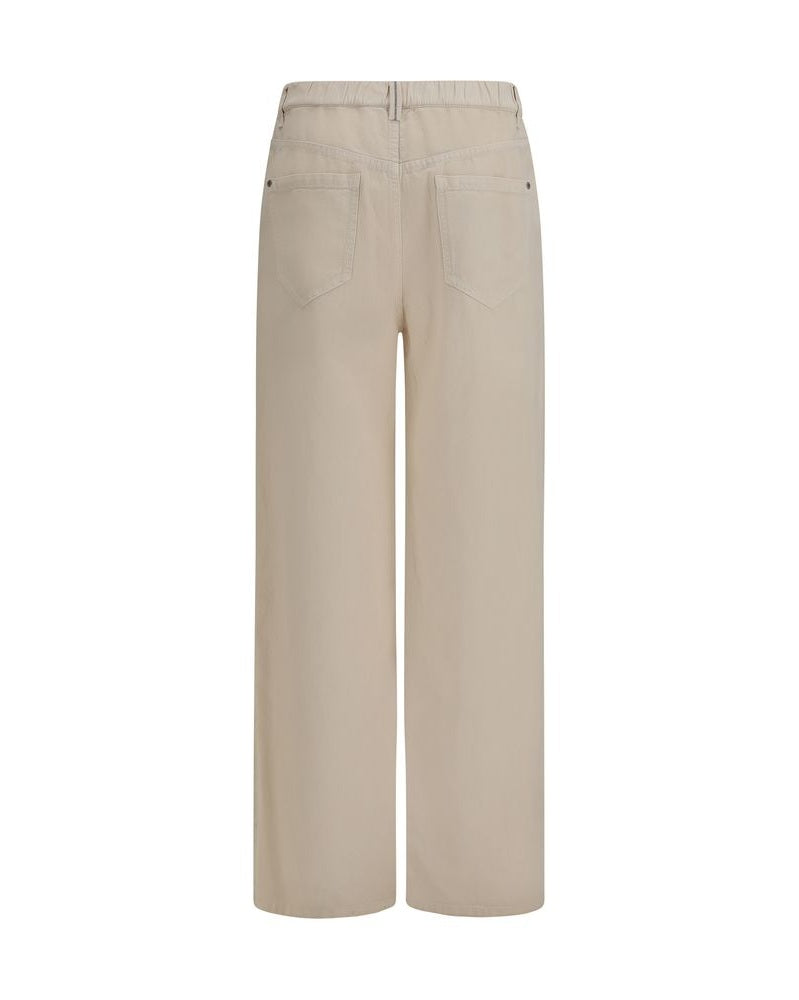 Brunello Cucinelli Beige Cotton Denim Jeans Glam Steals