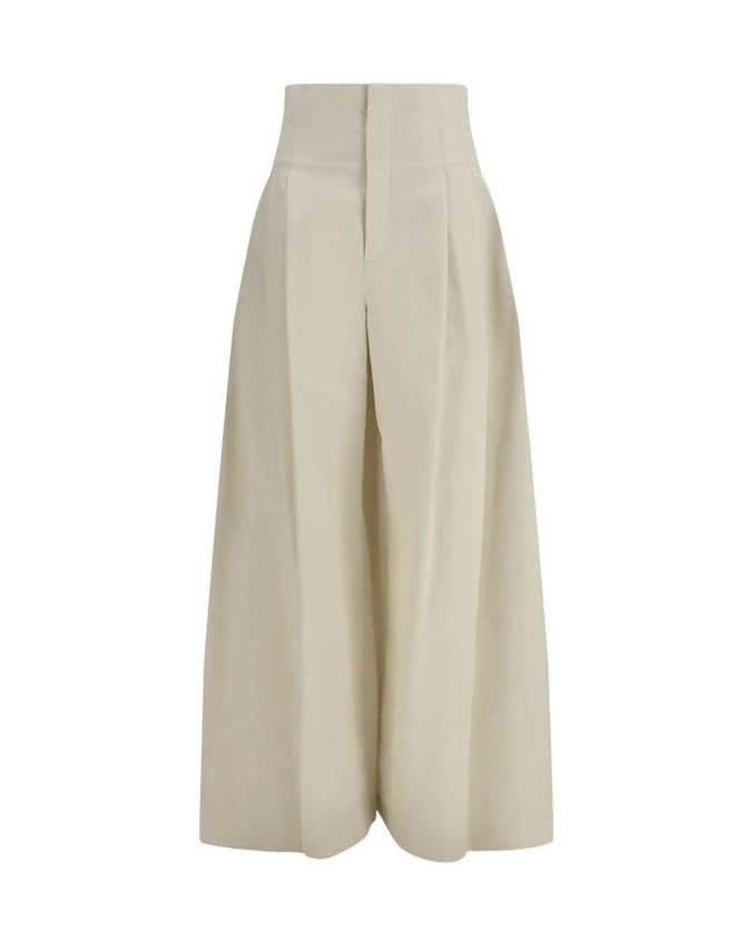 Brunello Cucinelli Beige Cotton Pant 