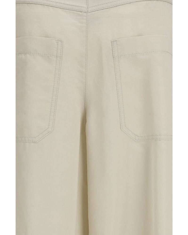 Brunello Cucinelli Beige Cotton Pant 