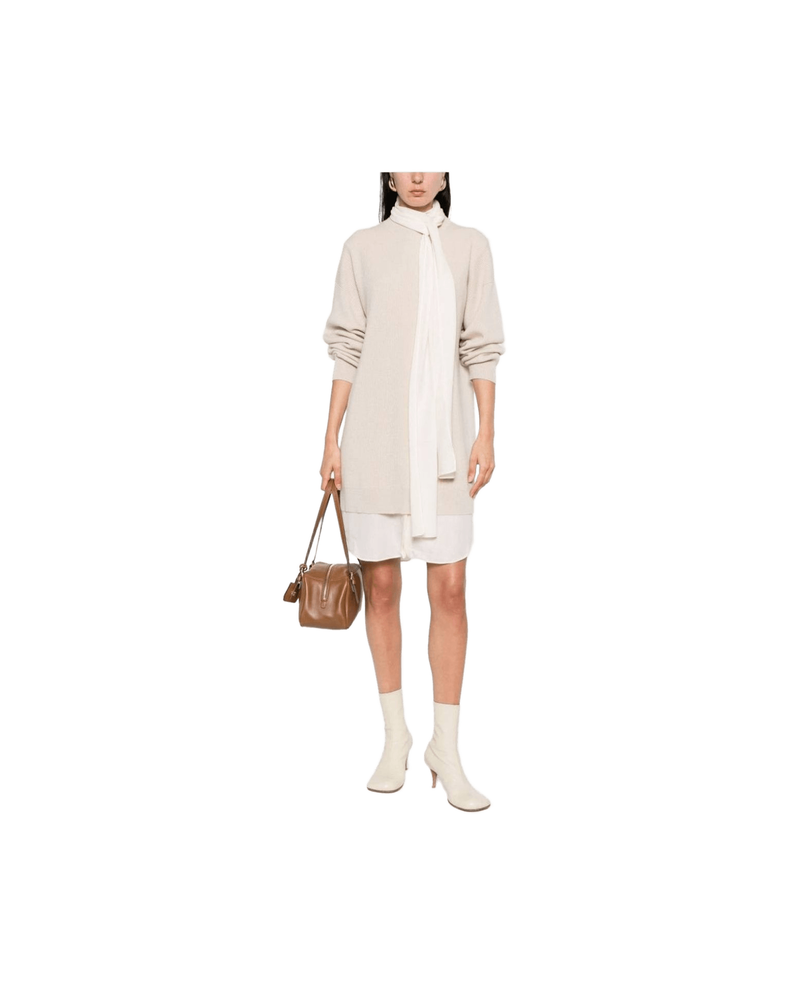 Brunello Cucinelli Beige Dress Glam Steals