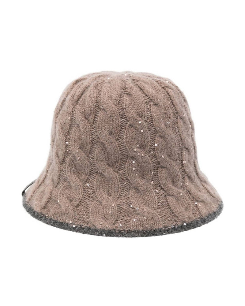 Brunello Cucinelli Beige Hats Glam Steals
