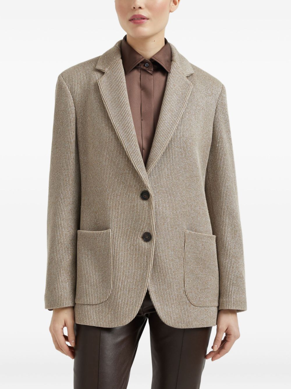Brunello Cucinelli Beige Jacket Glam Steals